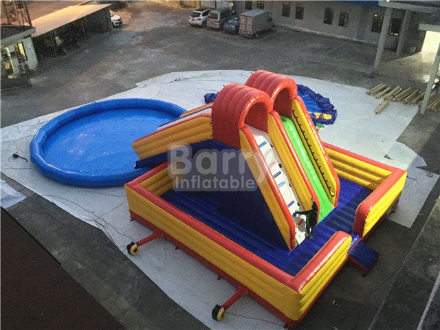 Inflatable World Prices Inflatable Waterparks , Bounce House Water Park BY-AWP-115